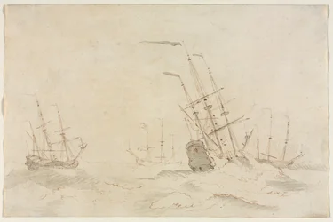 Skepp, andra halvan 1600-talet.