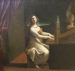 St Cecilia, ca 1607 (olja på duk)