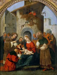 The Adoration of the Magi, 1522.