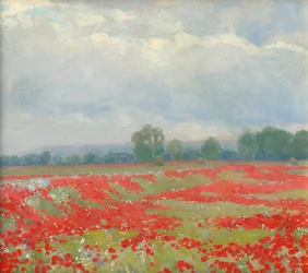 Landskap, ca 1900 (olja)
