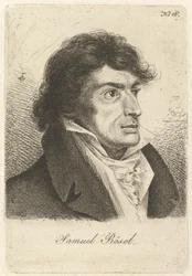 Porträtt av Johann Gottlieb Samuel Rösel.