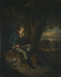 Porträtt av greve Nikita Petrovich Panin 1770-1837 i jaktklänning