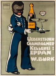 Ueberetscher Champagne Winery, ca. 1909.