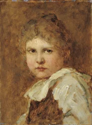flicka huvud
