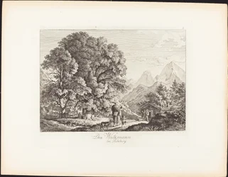 Watzmann nära Salzburg