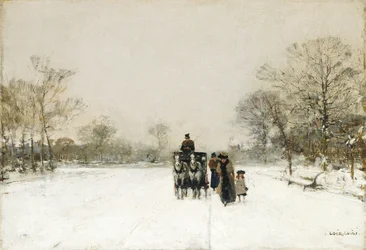 I snön