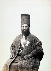 En man i traditionell klädsel. Iran