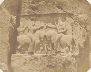 Bas Relief på Nakshi Rustam,