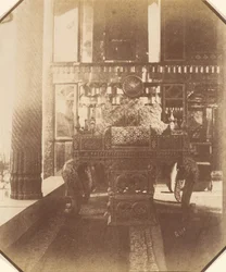 [Golestan, Påfågelstronen, Teheran, Iran] Takht-I Taous, 1840-talet-60-talet