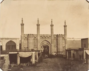 [Den nya porten, Teheran], 1850-talet.