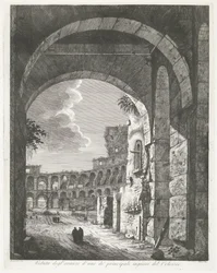 Het Colosseum te Rom Vaduta degl 