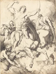 Jag såg att lammet hade öppnat sig... (The Four Horsemen of the Apocalypse)