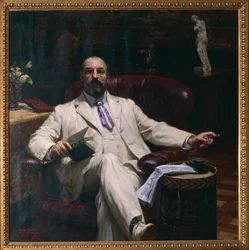 Porträtt av Evan Mackenzie