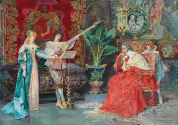Ett musikaliskt mellanspel, 1881