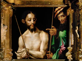 Ecce Homo (målning på trä)