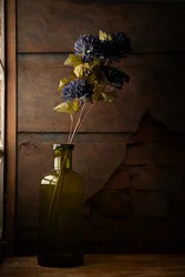 Flaska med blommönster från Moody