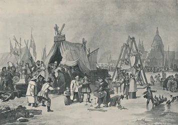 Mässan på den frusna Themsen, 1814, 1920