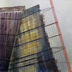 Metastructure VIII, 2016 (olja på duk)