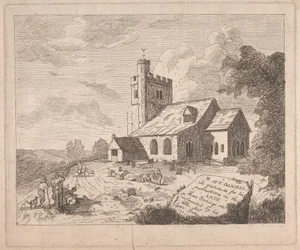 Lilla Missenden kyrka från sydost