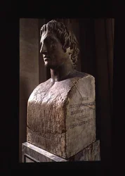 Alexander den store (356-323 f.Kr.) (marmor) (se även 16524)