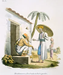 Brahminer: en skribent och en tolk, 1827-35