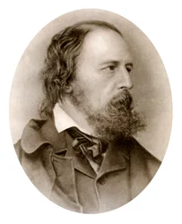 Alfred, Lord Tennyson, engelsk poet, 1909.
