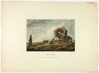Temple of Hope, plansch tjugofyra från Ruinerna i Rom