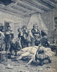 Pichegrus död, 1804, 1896