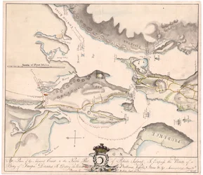 A Plan of Rhode Island av Seix (manuskript)