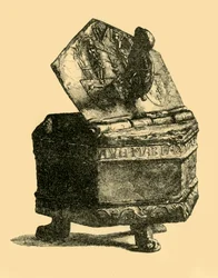 Tennbehållare, c1300, 1881.