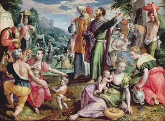 The Gathering of Manna, 1602