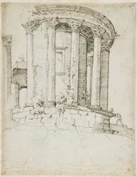 Runt tempel i Tivoli