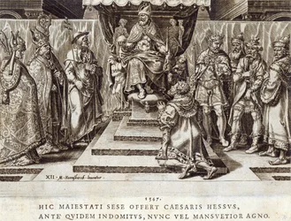 The Submission of Philip, Landgrave of Hesen 1547, plåt 12 från 