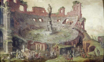 Antik tjurfäktning, 1552