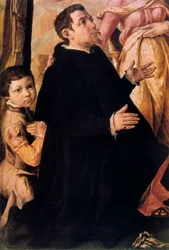 Golgata, detalj, 1545-1550