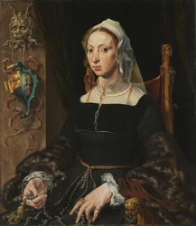 Porträtt av Machtelt Suijs, ca. 1540-1545.