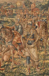 Berättelsen om Gideon, sent 1500-tal (silke och ull)