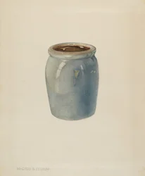 Keramiksyltburk, ca. 1938.