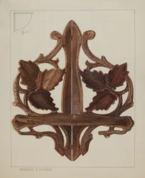 Hyllhörnfäste, ca. 1937.