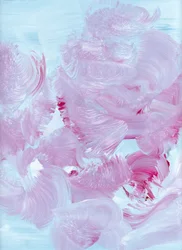 Flytande rosa och blå nyanser