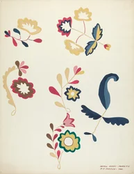 Design från en föreslagen portfölj, 19351942.