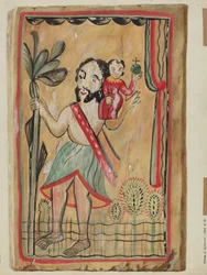 Retablo - San Christopher, 19351942.