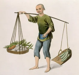 A Boy with Vegetables, tallrik 54 från 