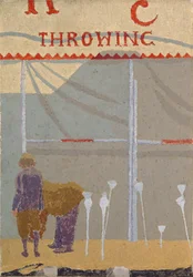 The Coconut Shy, ca 1920 (olja på duk)