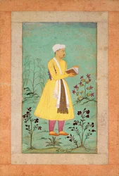 Porträtt av Nakib Khan, tidigt 1600-tal.