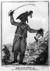 Jean-Jacques Dessalines, en av ledarna för den haitiska revolutionen, 1806.