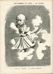 Illustration av Manuel Luque (1854-1919) i La Caricature (1880)