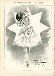 Illustration av Manuel Luque (1854-1919) i La Caricature (1880)