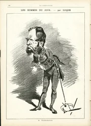 Illustration av Manuel Luque (1854-1919) i La Caricature (1880)