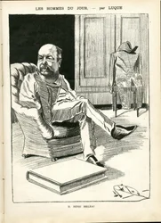 Illustration av Manuel Luque (1854-1919) i La Caricature (1880)